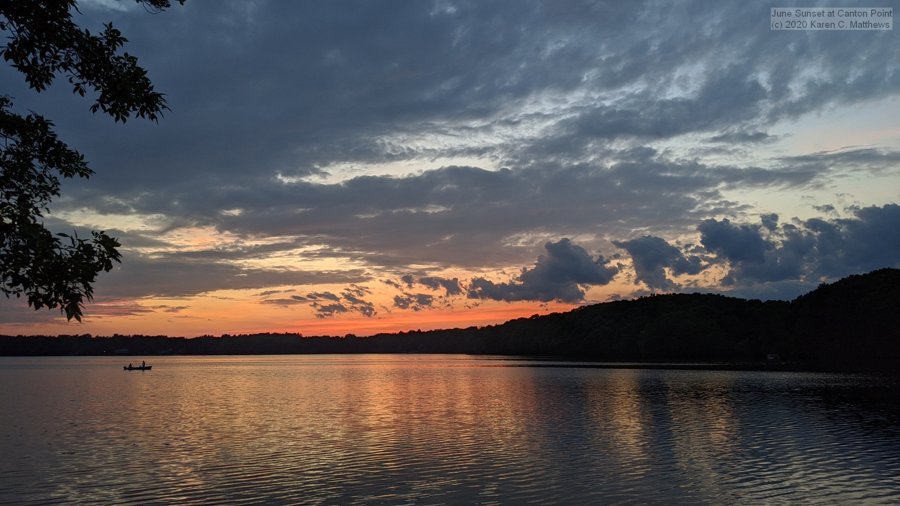 Sunset at Canton Point