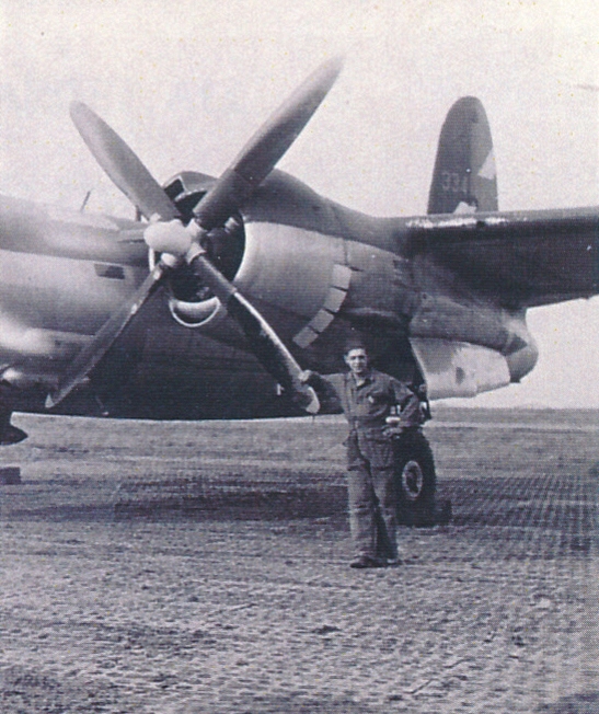1944-08 George Hutson, Crew Chief in Bayeau, France.jpg