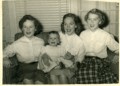 1954-01 Ellen, Christy, Velma, Carol.jpg