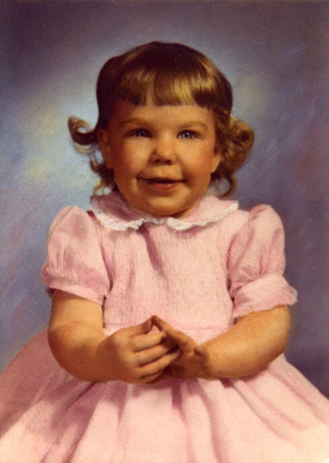 1956-12~ Karen (before accident).jpg