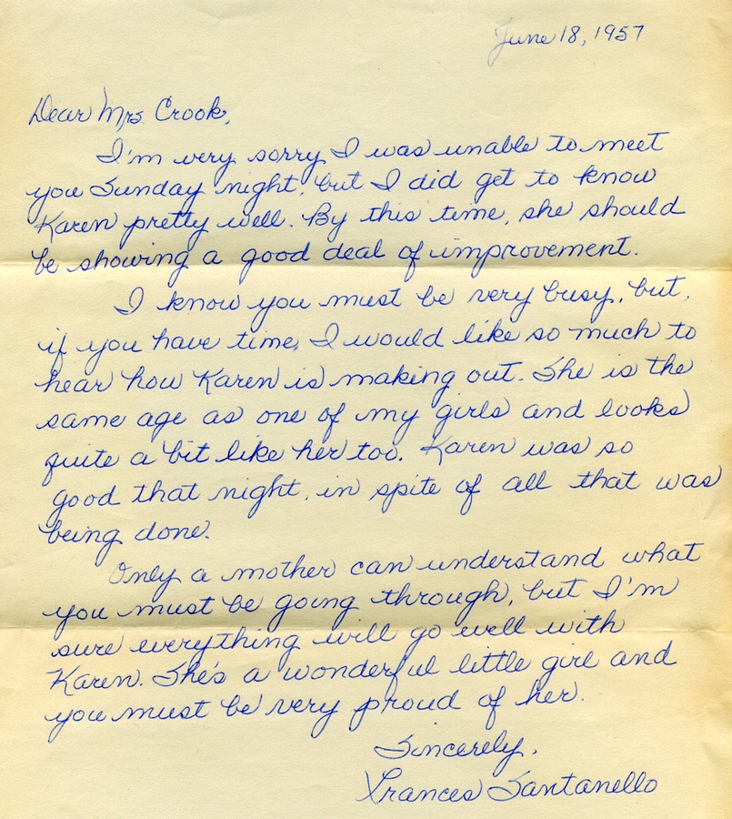 1957-06-18 Nurse Santanello to Velma.jpg