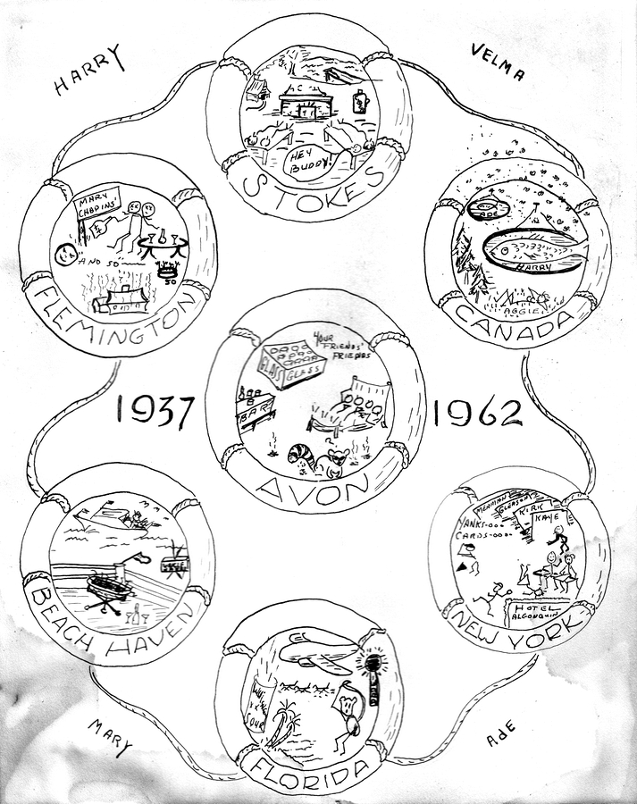 1962 1 Mary's drawings of Mary, Ade, Velma & Harry.TIF