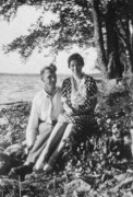 1931~ Ed & Marge Beehler, Bantam Lake CT.jpg