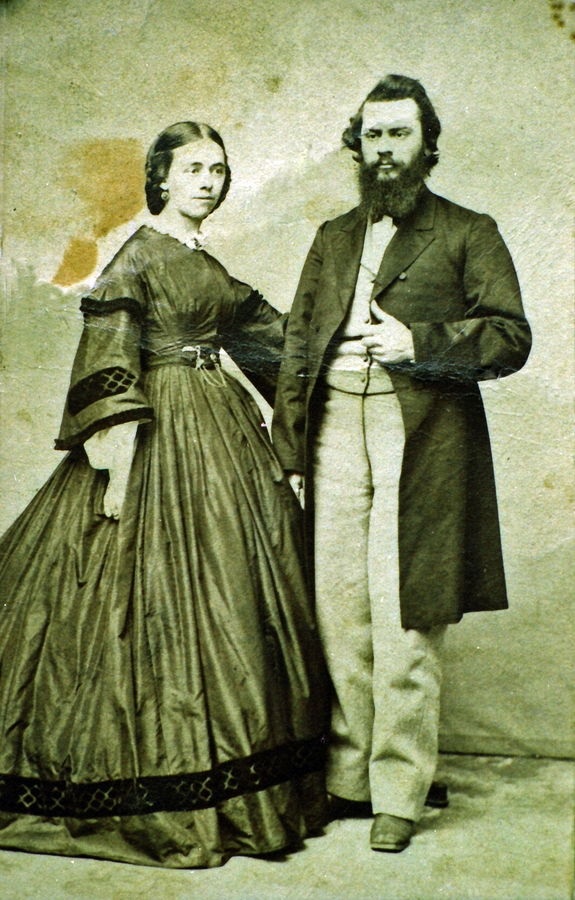 1865~ Mary Bassett (Foote) & Charles Griggs.jpg