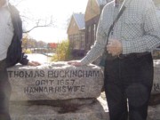 2010-11-18 3 Thomas Buckingham Stone, Founders Bridge, Milford CT.jpg