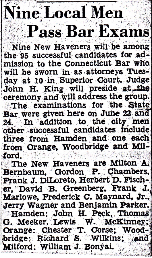 1949~ Richard Shannon Wilkins of Woodbridge Ct passes bar exam.jpg