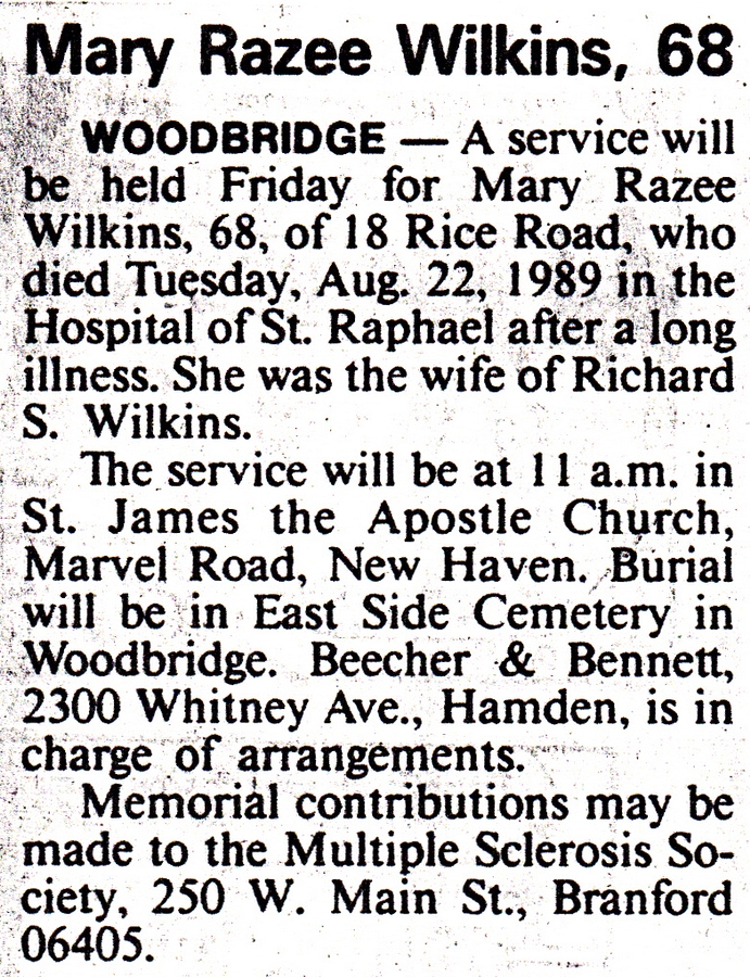 1989-08-22 3 Mary Fowler (Razee) Wilkins 1921-1989.jpg