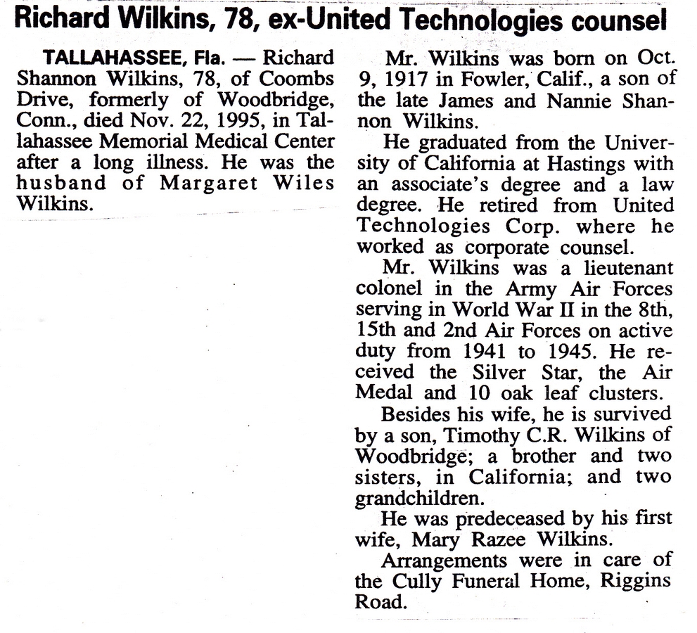1995-11-22 2 Richard Shannon Wilkins 1917-1995.jpg