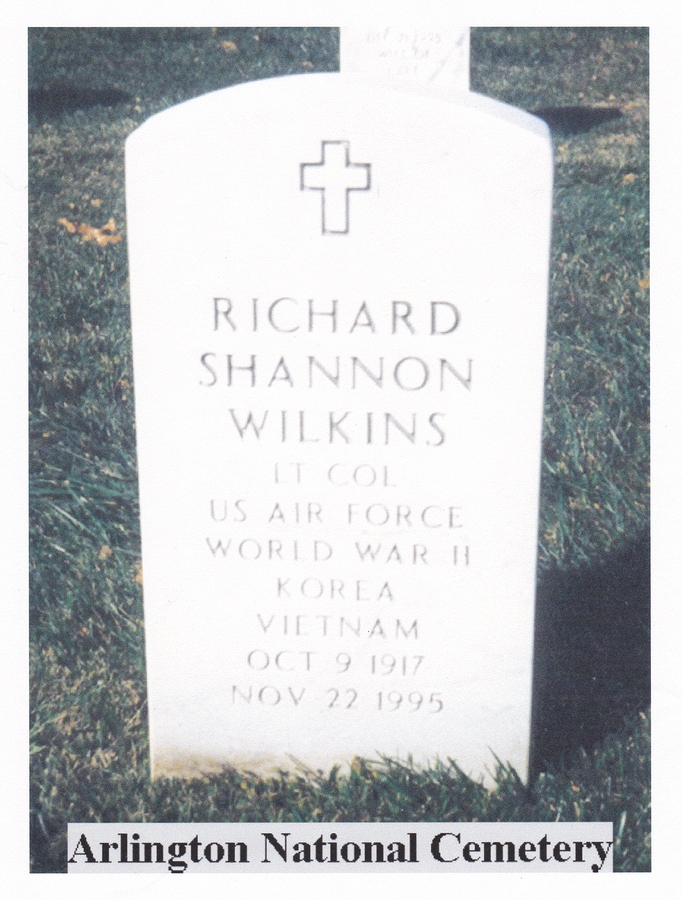 1995-11-22 Dick Wilkins gravestone, Arlington National Cemetery.jpg