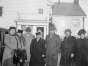 1950-10-14~ Liz Perry (GG), Edith & Charlie Razee, Lettie Stephan, Clarence Razee, Jeannette (Stephan) Razee, Ruth Razee (Clarence's sister).jpg