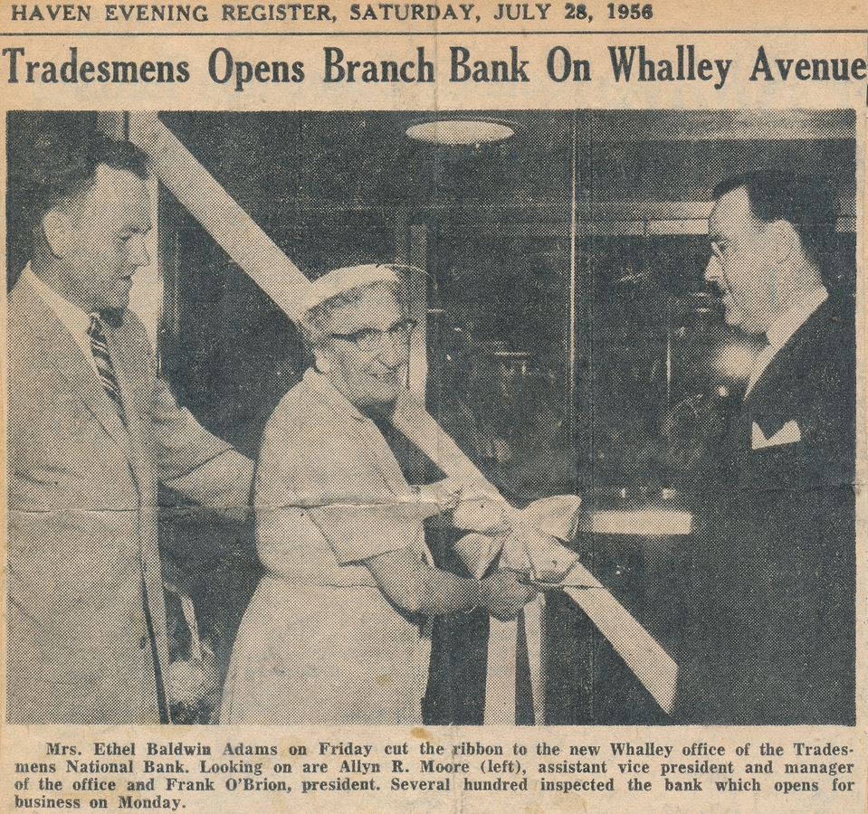 1958-07-28 Ethel Adams opens Tradesmens Whalley Branch.jpg