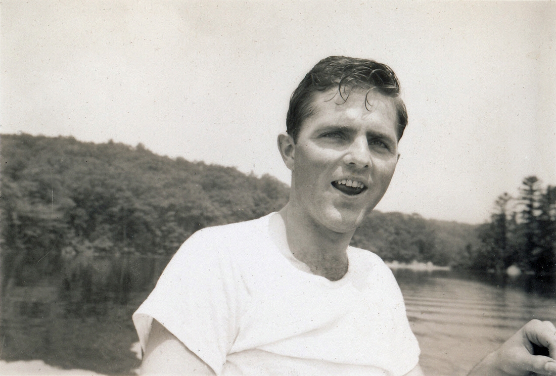 1947-07-03~ 6 Pete, leaving 'our' beach.jpg