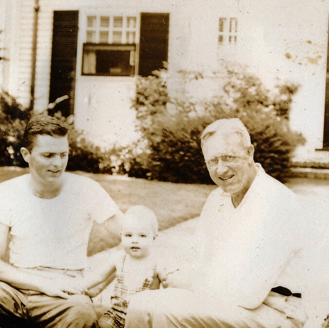 1949-07~ 3 Pete, Pete Jr & Ped, Wellesley MA.jpg