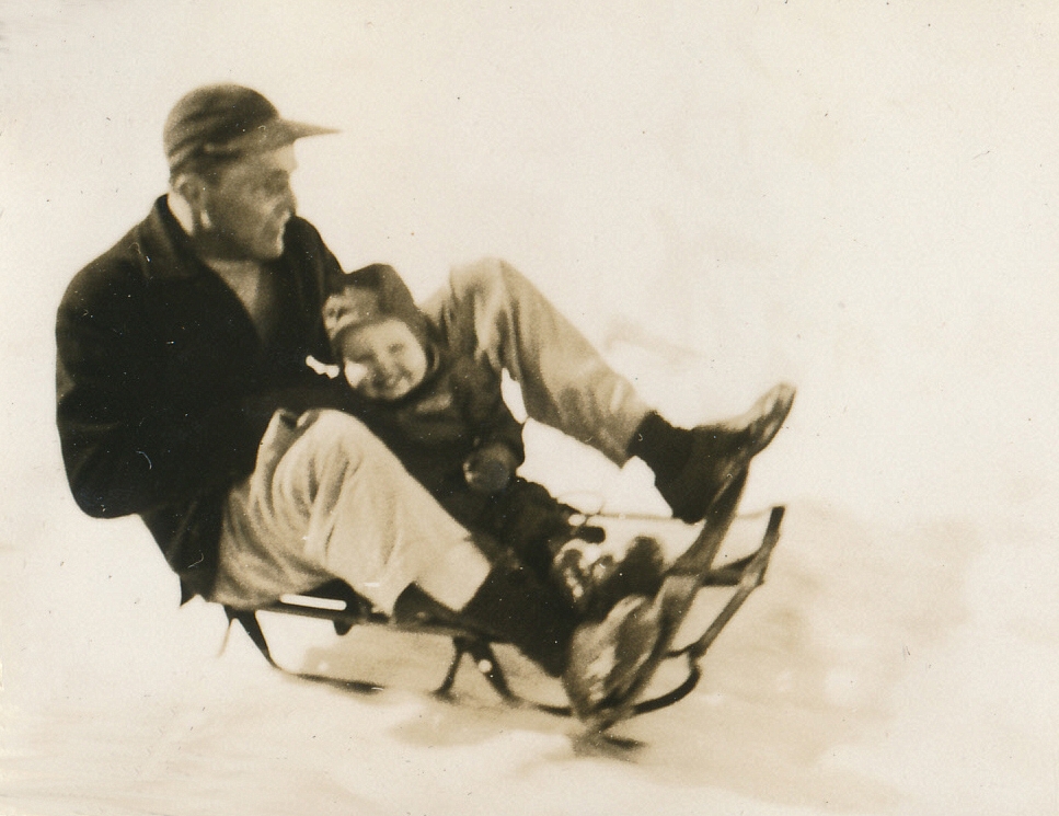 1950-03-04 3 Oh Boy! - Pete & Pete Jr sledding.jpg
