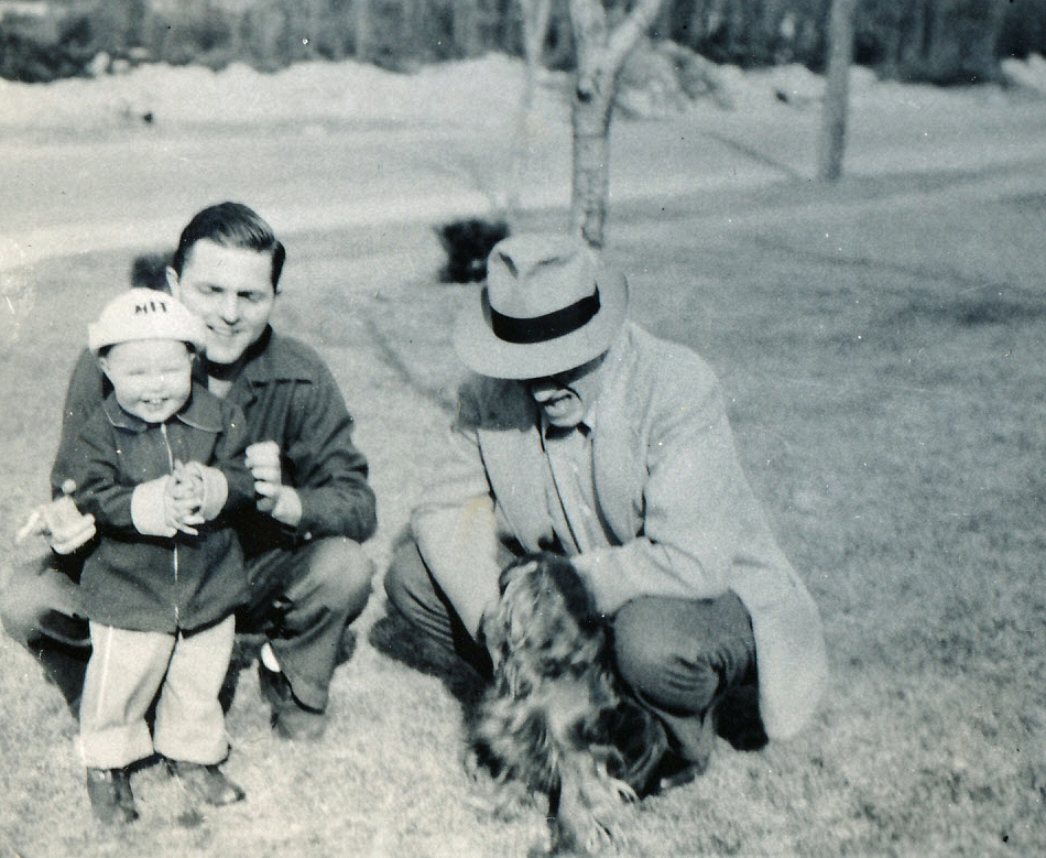 1950-03-26 7 The three Peters & Ped.jpg