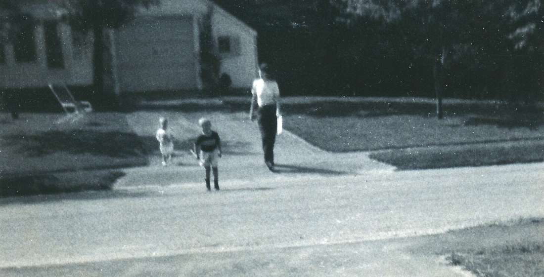 1951-09 4 We have coffee with Mrs Baszner (across the street).jpg