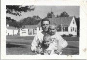 1951-09 8 Dan (front), Pete Jr & Pete; 204 Highgate St, Needham.jpg