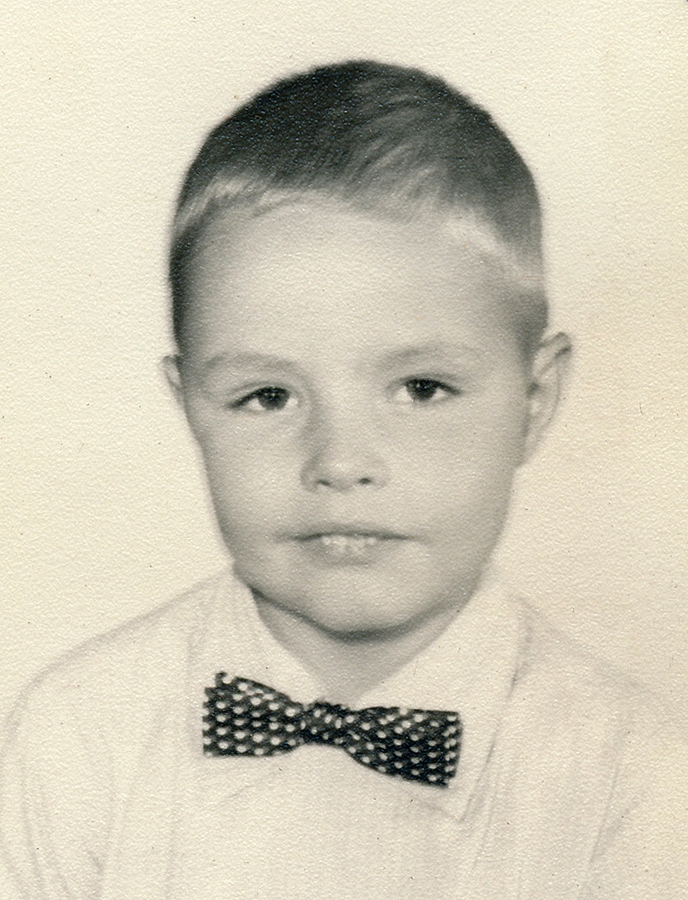 1954-10~ Pete Jr Grade 1 school picture.jpg
