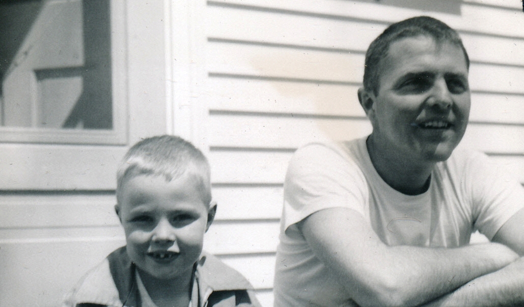 1955-05-14~ 3 Pete Jr (less two teeth) & Pete.jpg