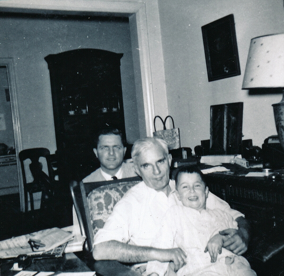 1956-01 5 Pete Sr, Hilliard & Dan; Douglaston NY.jpg