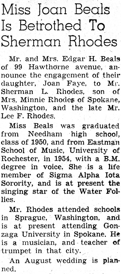 1956-05~ Joan Beals to marry Sherman Rhodes.jpg