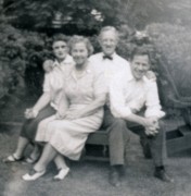 1956-08-01 2 Diane, Doris [HBD!], Ped & Jack; 5 Alden Rd, Wellesley.jpg