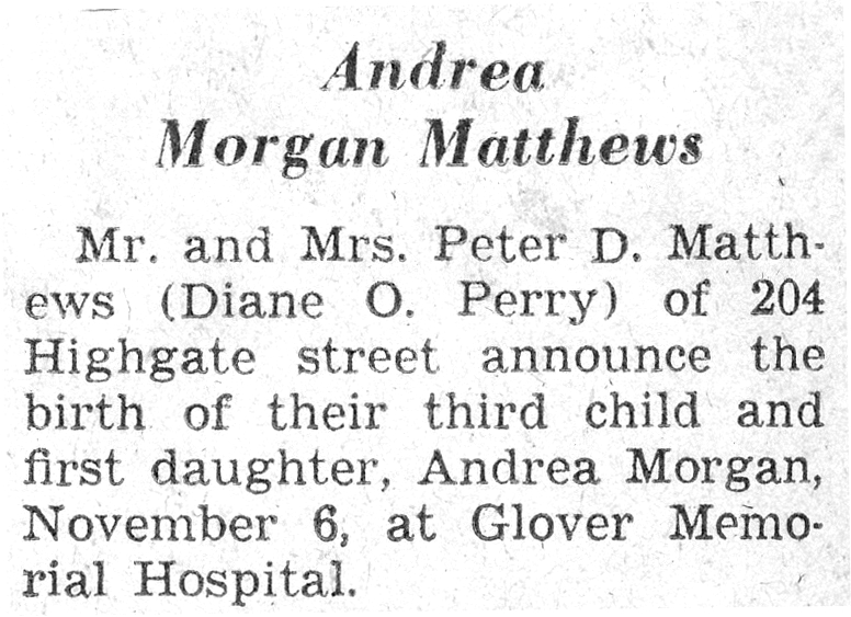 1956-11 1 Andrea Morgan Matthews.jpg