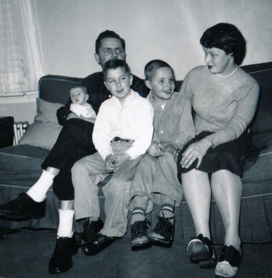 1956-12-15~ Andrea, Pete, Dan, Pete Jr & Diane.jpg
