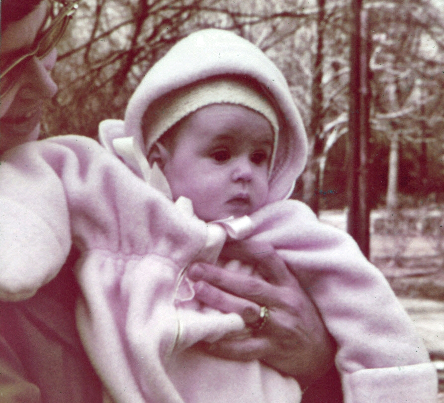 1957-02-23 3 Mom & Andrea (15 wk), HBD Mom!.jpg