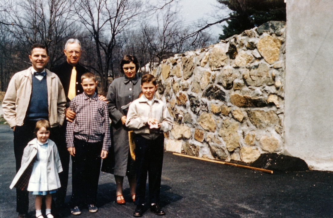 1960-02-23 Andrea, Pete, Ped, PD, Diane & Danny; Weston MA.jpg