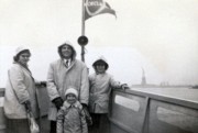 1961-02-19 2 Diane, Pete Sr, Andrea & Dan; on way to Statue of Liberty.jpg