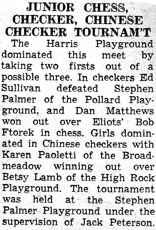 1961-08 Dan wins town chess championship.jpg