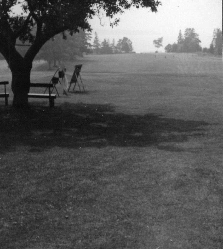 1961-08-10~ 10 Toward first tee and hole by the water, Tarratine Golf Club, Islesboro ME.jpg