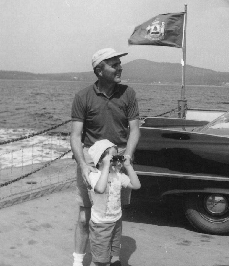 1961-08-11~ 01 Pete Sr & Andrea, views from second round trip, Islesboro Ferry.jpg