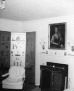 1961-08-11~ 11 Living room with antique fireplace, Islesboro ME.jpg