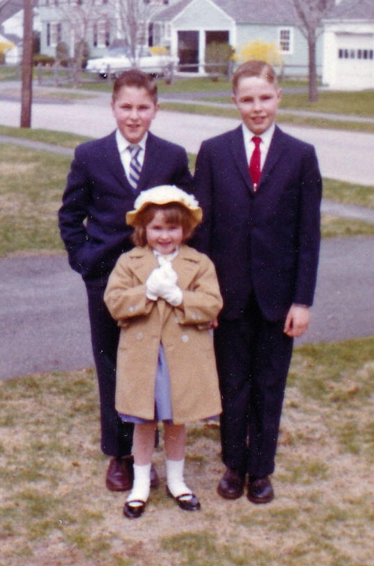 1962-04-22 2 Dan, Andrea & Pete; ready for Easter church .jpg