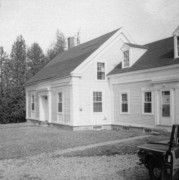 1964-10-12~ 3 New paint on front of house, shutters not up yet; Islesboro ME.jpg