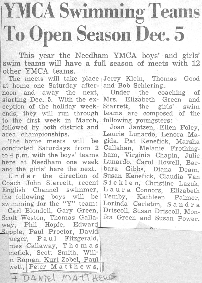 1964-11 2 Needham YMCA Swim Teams.jpg