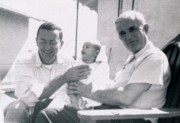 1952-01 10 Bob, Bob Jr & Hilliard, Tucson AZ.jpg