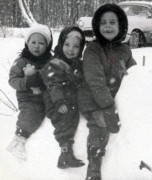 1957-02~ 2 Matt, Deidra & Bob Jr; Ely MN.jpg