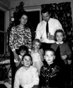 1962-12 (1) Bob Jr, Matt, (2) Tracey, Jans, Diedra, (3) Jane & Bob Wager; Lively Ontario.jpg