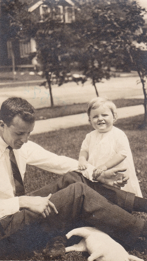 1924~ 2 Pete as toddler w possibly Herb.jpg