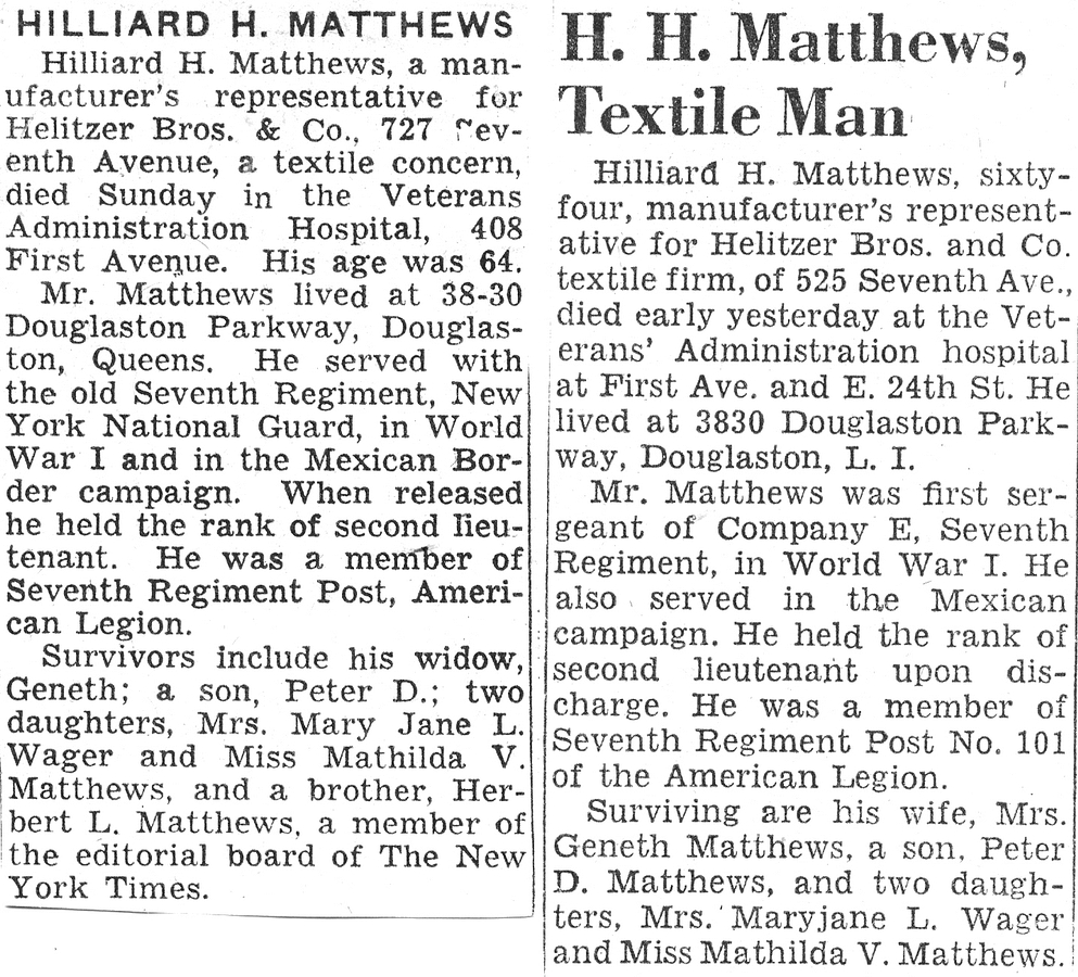 1957-09 Hilliard Harold 'Hillie' Matthews 1892-1957.jpg