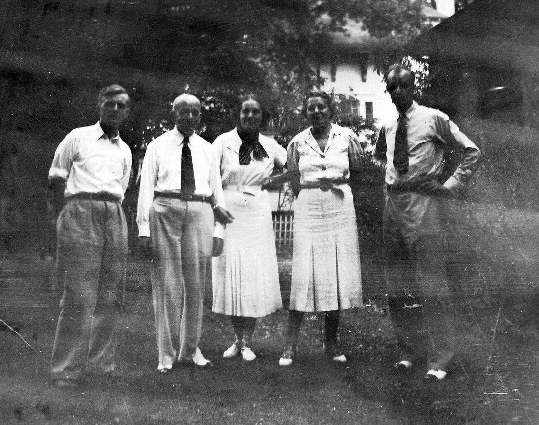 1940~ 2 Hilliard, Sam, Rosalie, Sidonia & Herbert Matthews.jpg