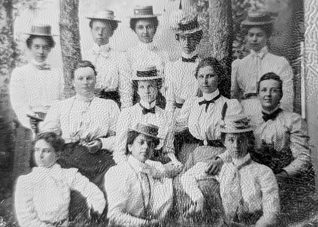 1910~ Gamma Nu Sigma Sorority; New Haven CT.jpg