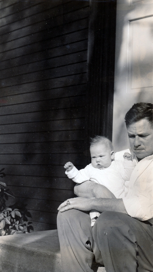 1954-02-24 Judy (4 mo) & Jack.jpg
