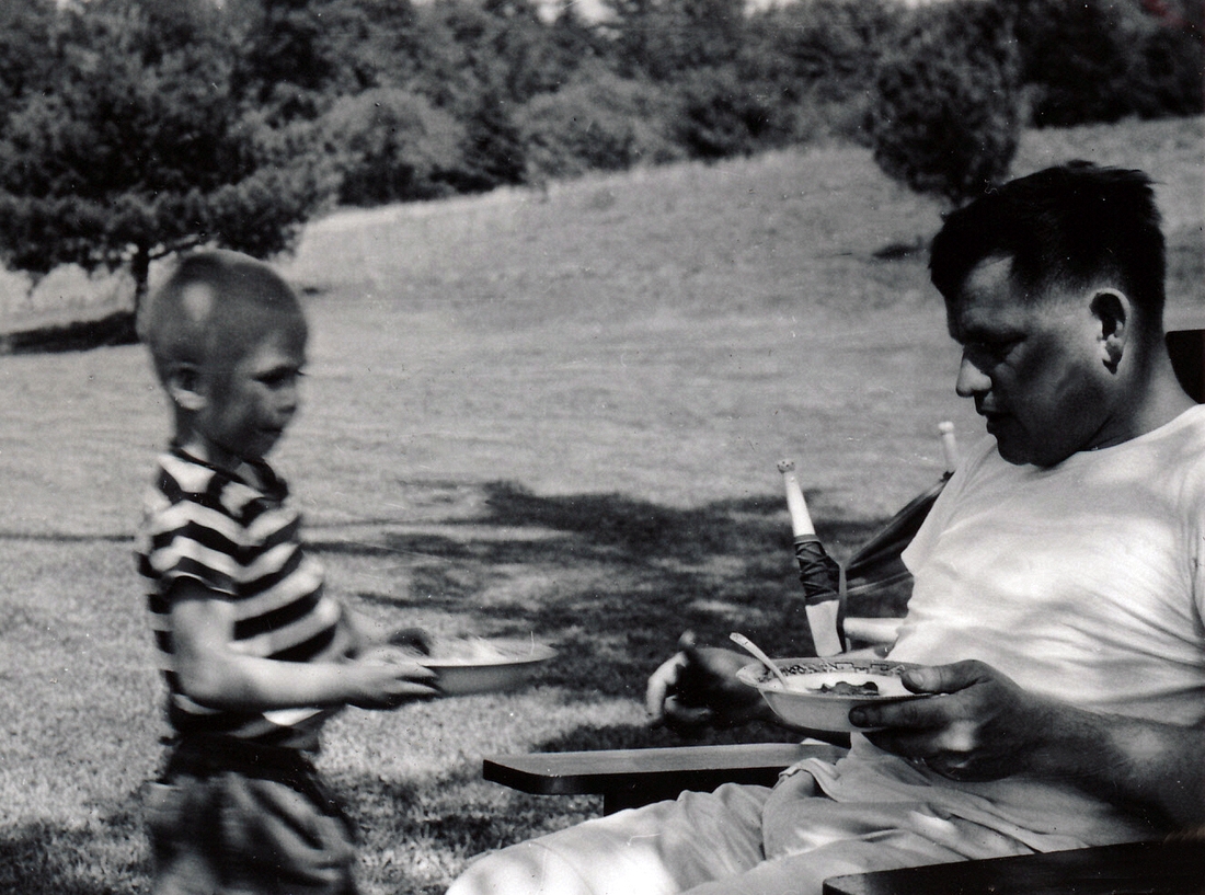 1957-05-27 03 Carl & Jack; Memorial Day, Perry home, Sudbury MA.jpg