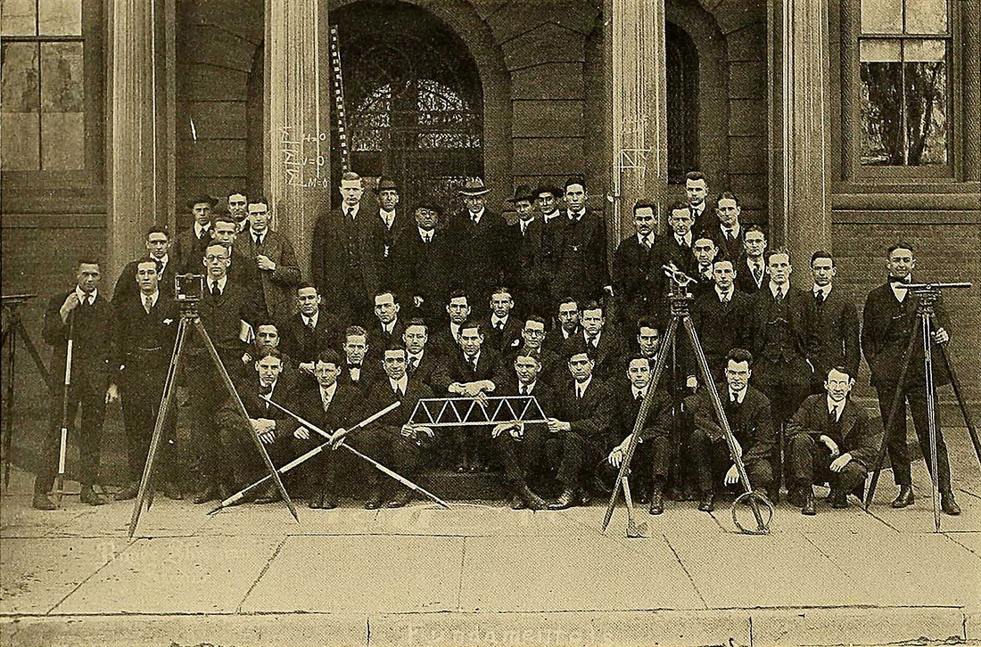 1916 Civil Engineers, Sheffield Yearbook, Yale.jpg