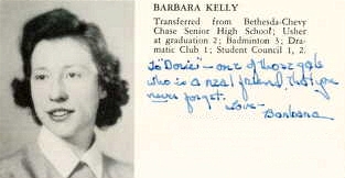 1940 Barbara 'Kelly' Kelly in Wellesleyan yearbook p17.jpg