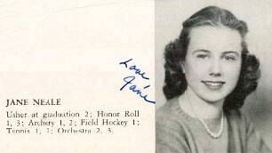1940 Jane Neale in Wellesleyan yearbook p20.jpg